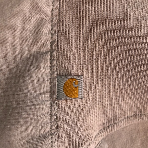 Carhartt Woman’s Button-Up Shirt - Lavender/Grey Size XL - Picture 9 of 12